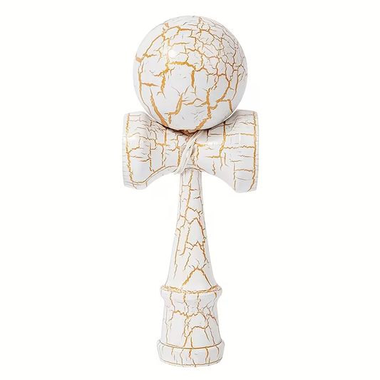 Kendama Profesională Cracked Platinum – Disponibilă în 3 culori; dezvoltă coordonarea, concentrarea și abilitățile motrice